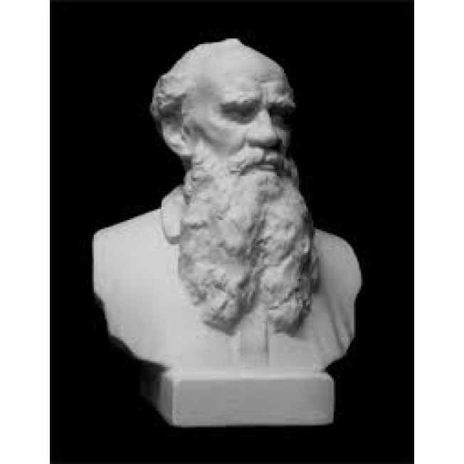 Бюст Толстой Л.Н, гипс 10-151