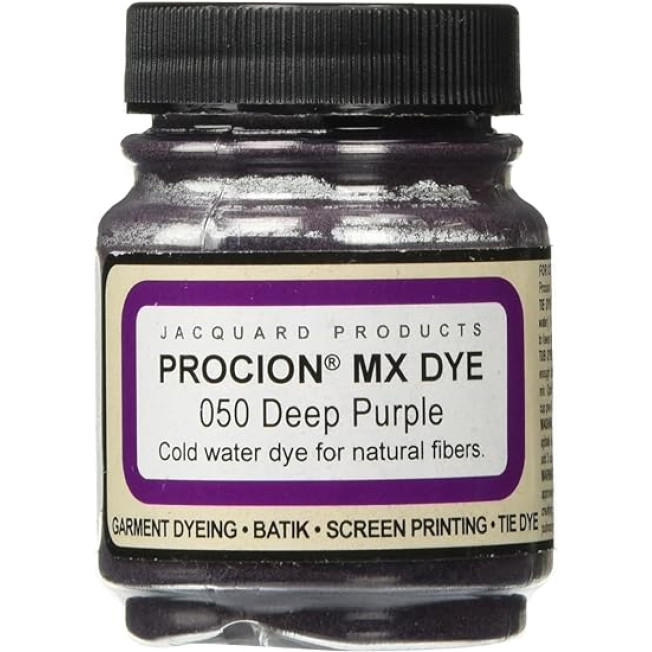 Краситель для ткани порошковый Procion MX Dye 19г, темно-пурпурный