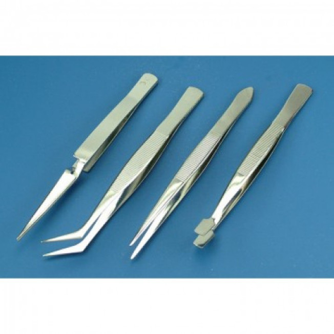 Набор пинцетов 4 шт. для декоративных работ DK11433