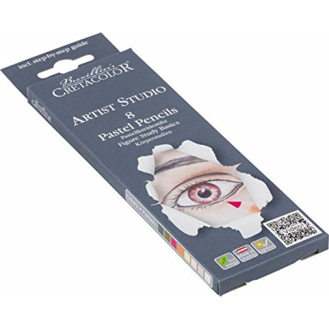 Набор пастельных карандашей FINE ART PASTEL 8 цв. Портрет Cretacolor