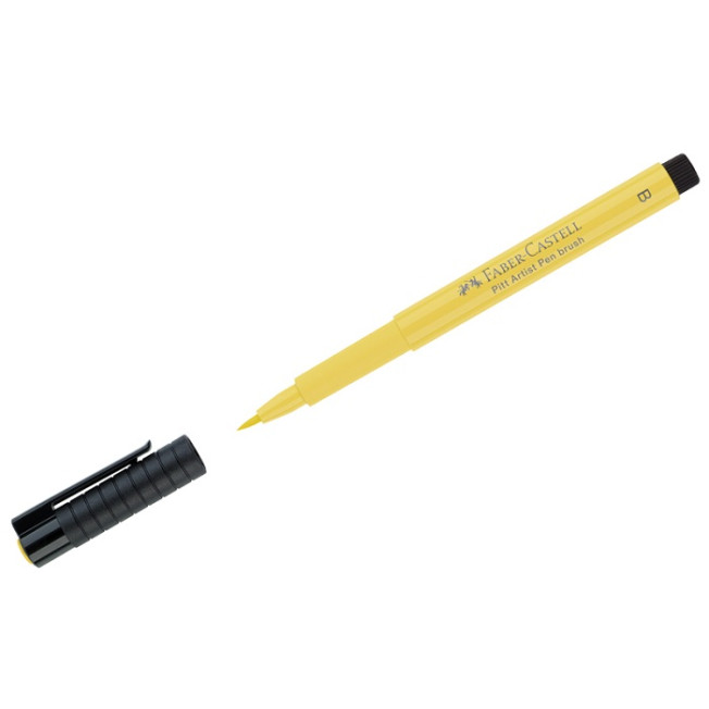 Ручка капил."Pitt Pen Brush" 108 кадмий желтый темный