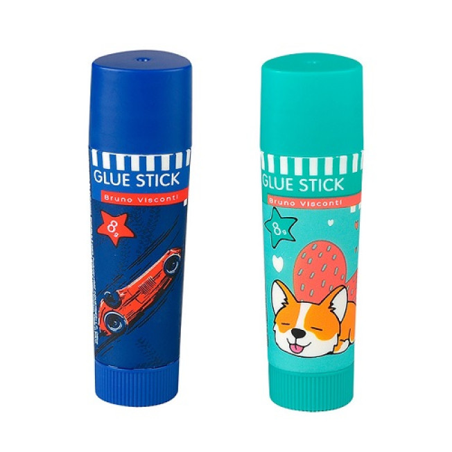 Клей-карандаш Bruno Visconti "Fun" 8г PVP