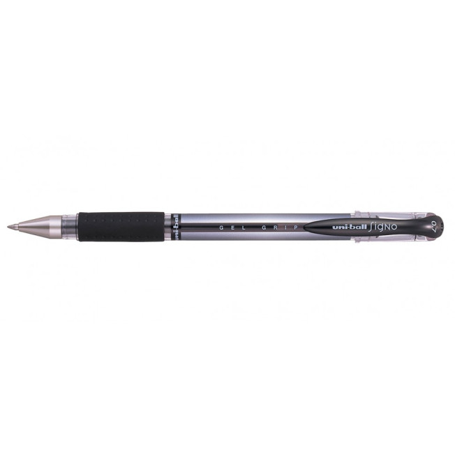 Ручка гелевая Signo черный 0,38мм UNI