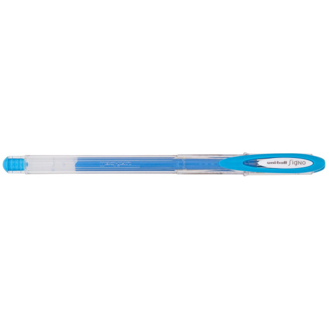 Ручка гелевая Signo голубой 0,7мм UNI