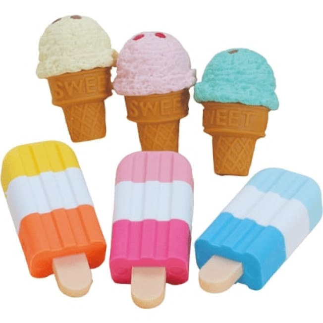 Ластик "IWAKO Ice Shop", ассорти