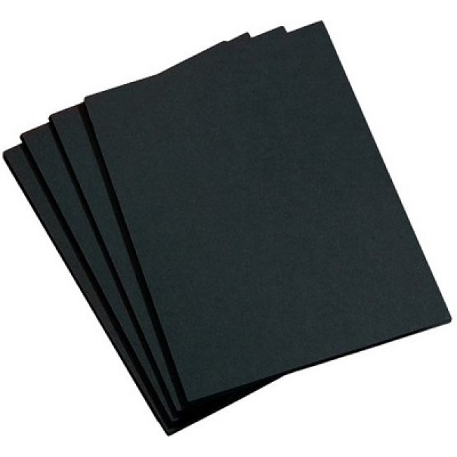413890(10) Картон черный, 50*70см, 380 г/см2