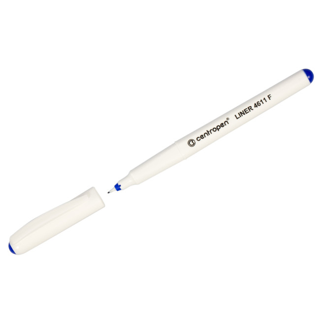 Ручка капиллярная Liner 4611 Черная 0,3мм, трехгранная, Centropen