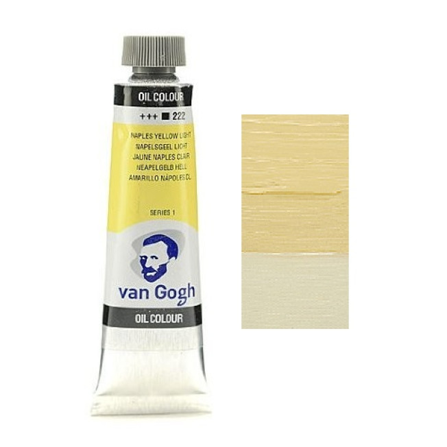 Масло "Van Gogh" 40мл, №222 Желтый неаполитанский светлый