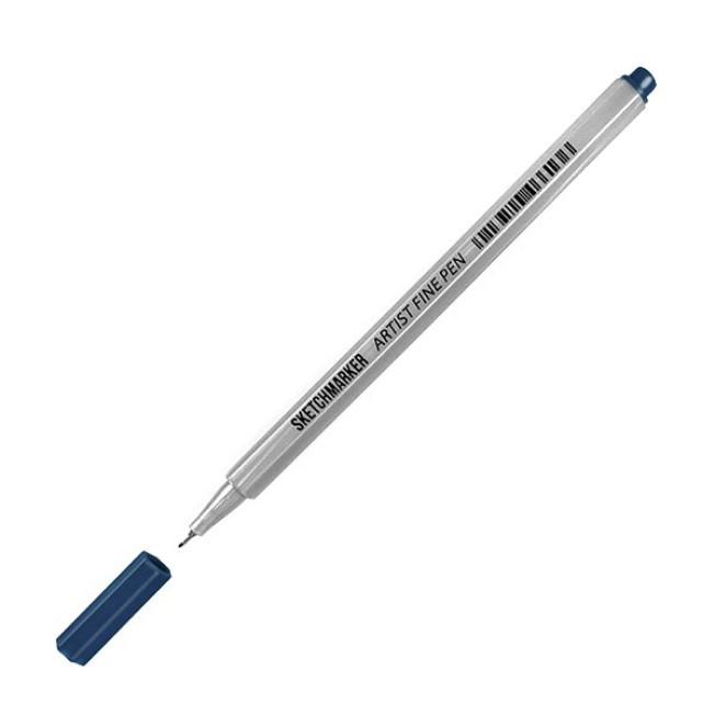 Ручка капиллярная Artist fine pen Темно-синий Sketcmarker