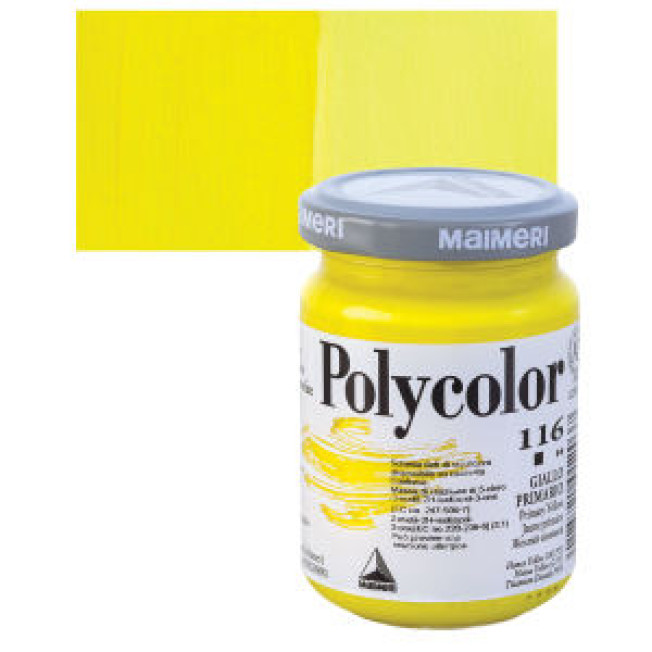 Краска акриловая Поликолор, Желтый основной 140мл, М1220116