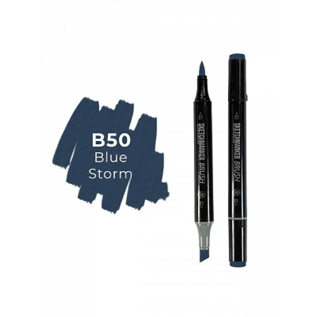 Sketchmarker Brush B50 Blue Storm