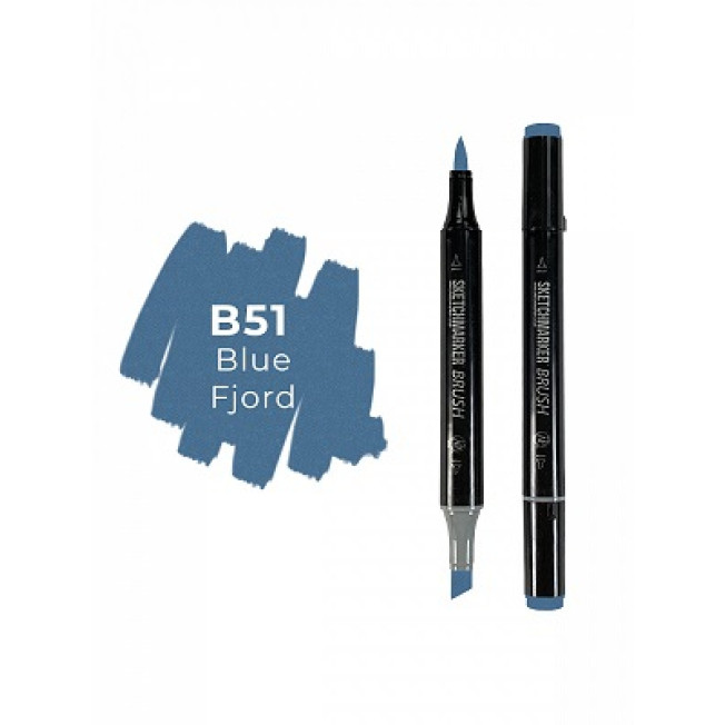 Sketchmarker Brush B51 Blue Fjord