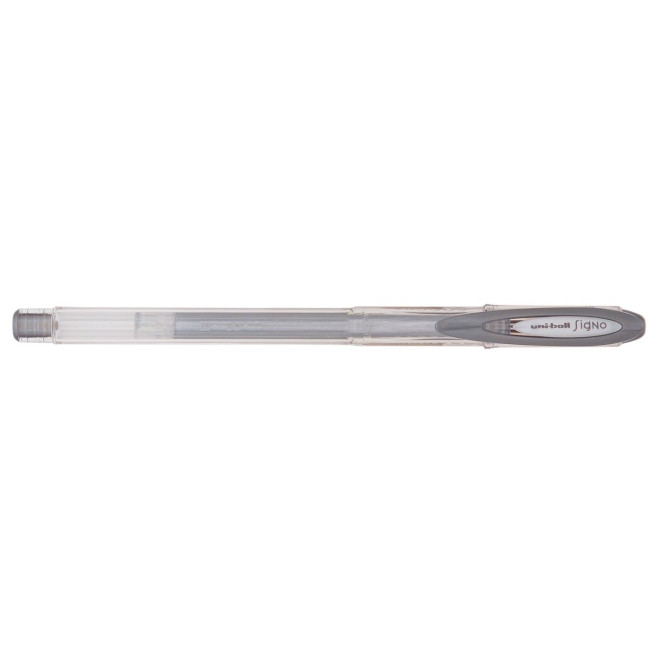 Ручка гелевая Signo серебряный 0,8мм UNI