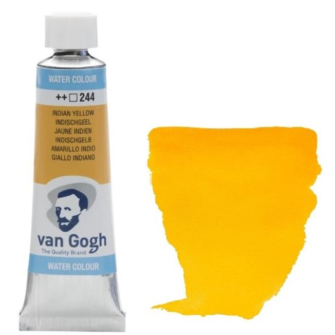 Акварель Van Gogh туба 10мл, № 244 Желтый индийский