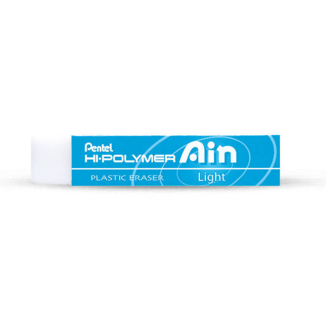 Ластик hi-Polymer Eraser  Ain Light 65*13.6*13.6мм Pentel