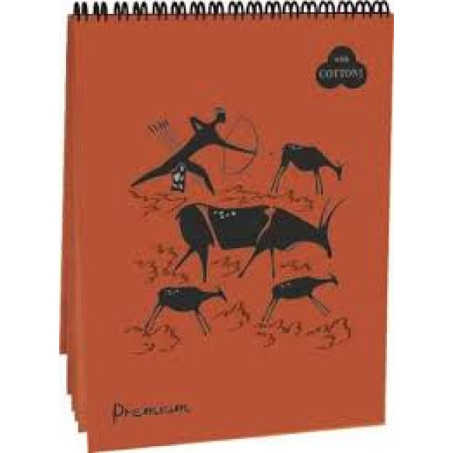 Блокнот "Premium Terracotta" 30л А4, терракота, на пружине