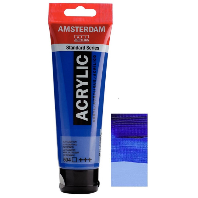 Акрил Amsterdam №504, Ультрамарин 120мл
