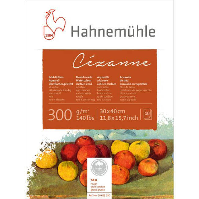 Альбом д/акварели Cezanne 30*40см 300гр 100%хл. кр.з. .10л склейка