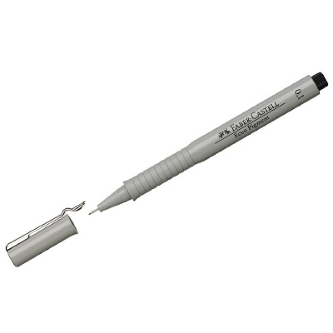 Ручка капиллярная "ECCO PIGMENT" 0,1мм, FC166199
