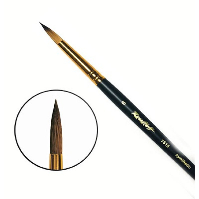 Синтетика под колонок кр. черная №6