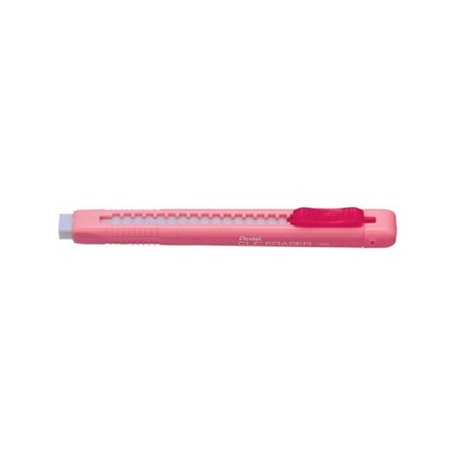 Ластик-карандаш матовый Clic Eraser розовый корпус Pentel