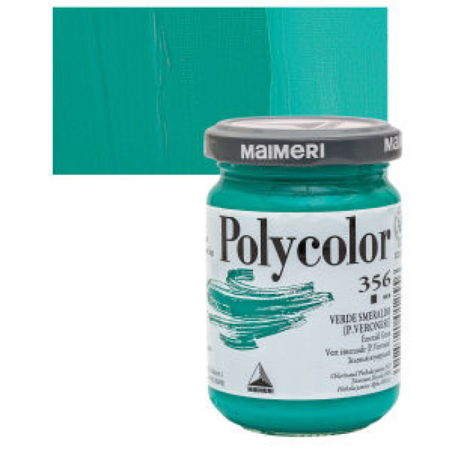 Краска акриловая Поликолор, Зеленый Паоло Вер 140мл, М1220356