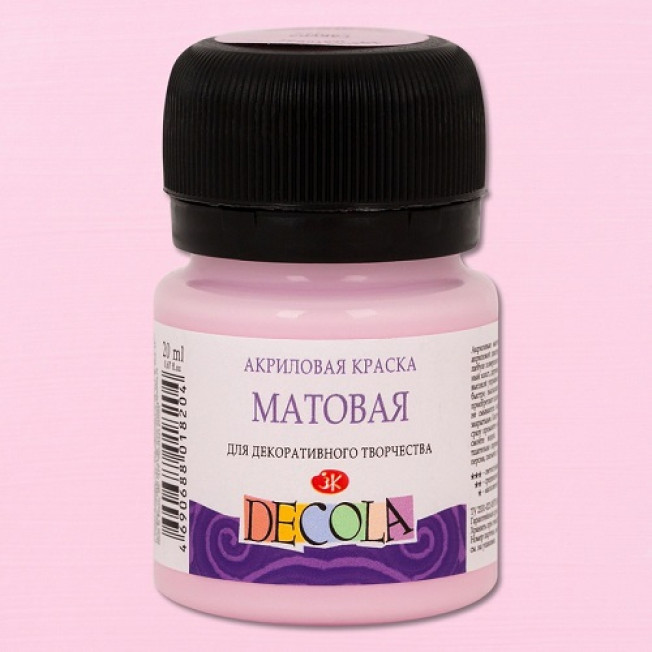Акрил "Декола" матовый 20мл, Сакура