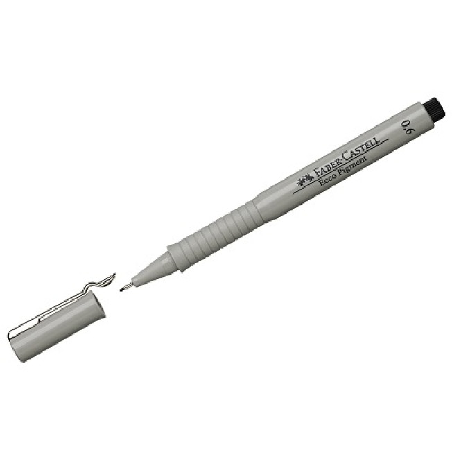 Ручка капиллярная "ECCO PIGMENT" 0,6мм, FC166699