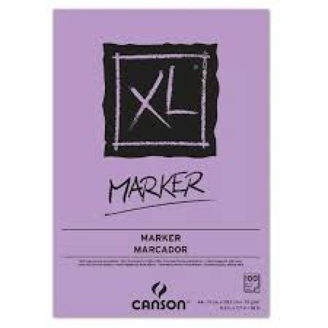 Альбом д/маркеров XL 70 г/м 21*29,7 100 л., белая гладкая, склейка