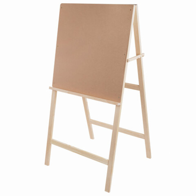 Мольберт напольный Хлопушка Brauberg планшет 60*60см, h120см