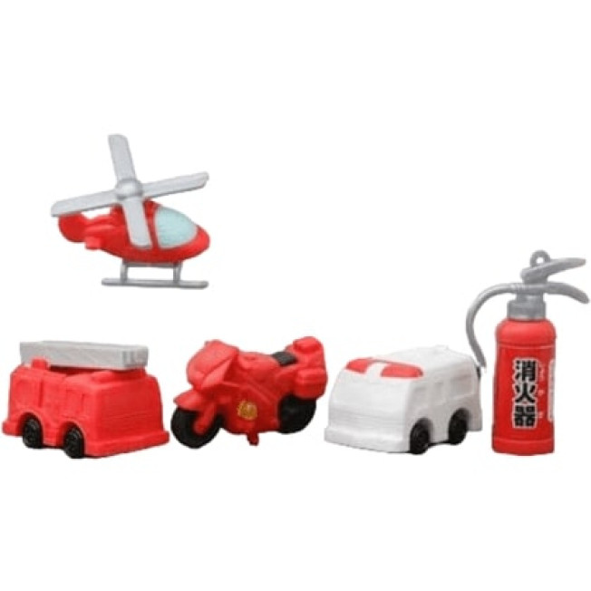 Ластик "IWAKO Fire Engine&Ambulance" ассорти
