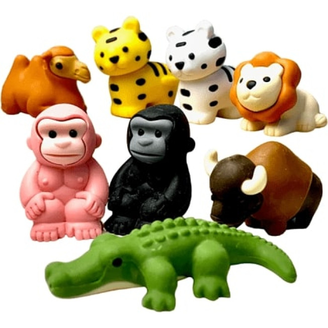Ластик "IWAKO Safari" ассорти