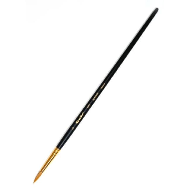 Кисть синтетика кр №5 ROUBLOFF 1317, длинная черная ручка