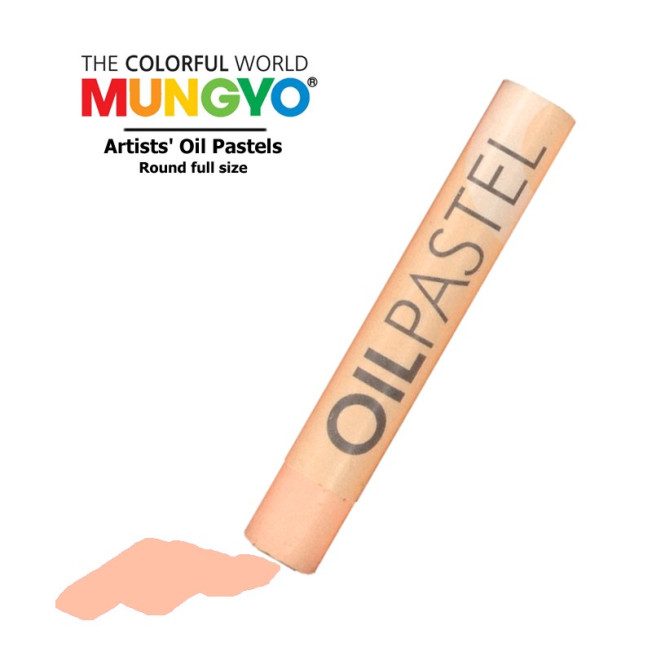 Пастель художественная масляная MUNGYO Oil Pastels MOP503 Розовый телесный, круглая