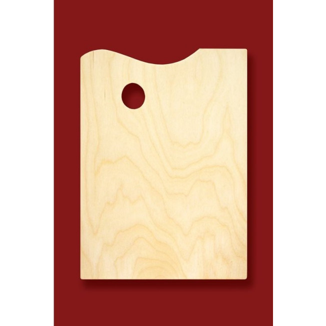 Палитра деревянная прямоугольная 230*360мм, арт.770-02-1