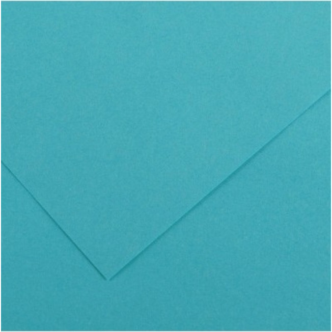 Бумага цветная Iris Vivaldi 50*65см 120г/м, №25  Синий бирюзовый
