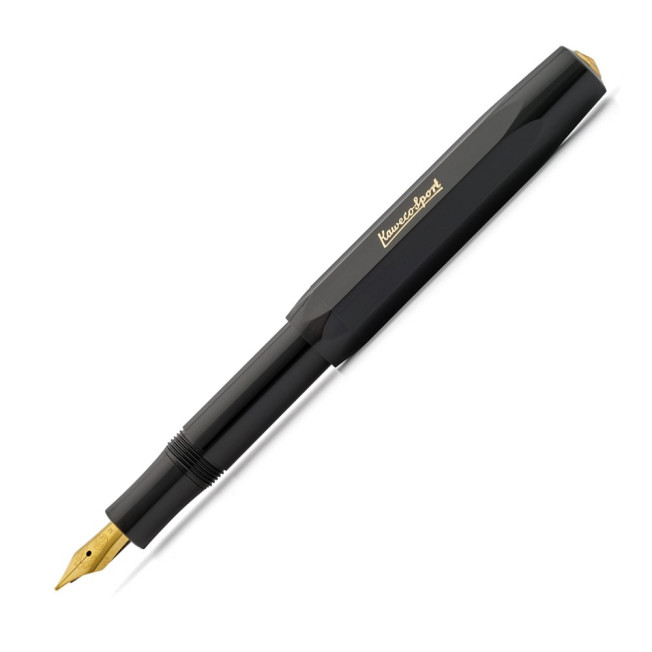 Ручка перьевая KAWECO CLASSIC Sport EF 0,5мм черная