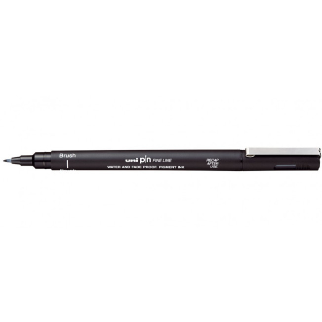 Линер UNI PINBR-200 (S) черный brush