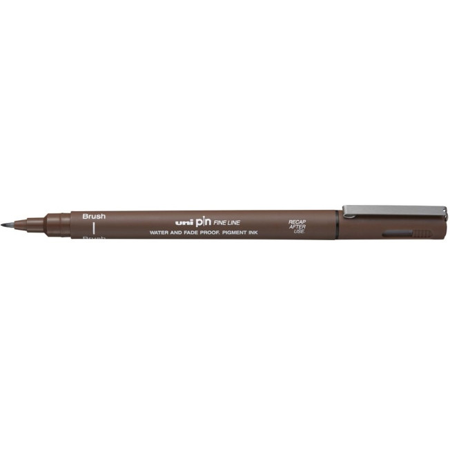 Линер UNI PINBR-200 (S) сепия brush