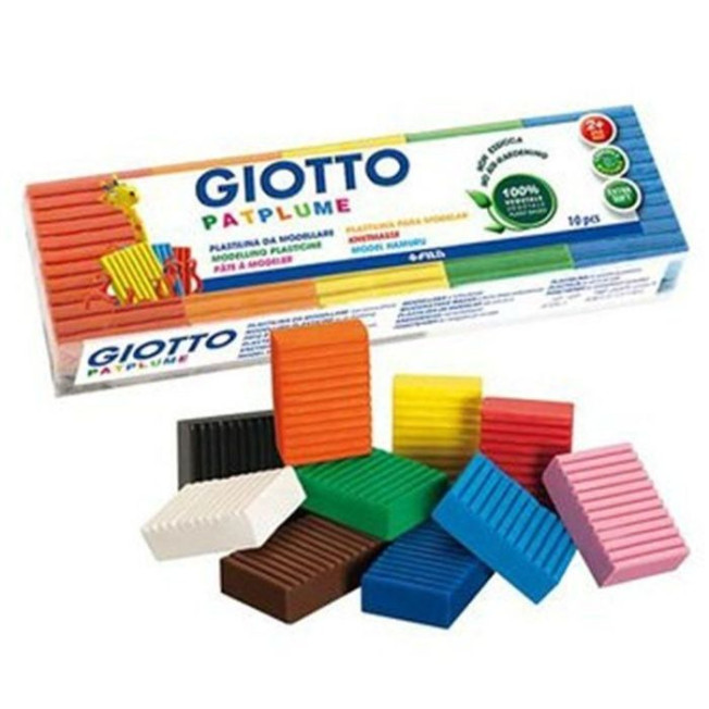 GIOTTO PATPLUME Пластилин 10цв*50гр/ F513300