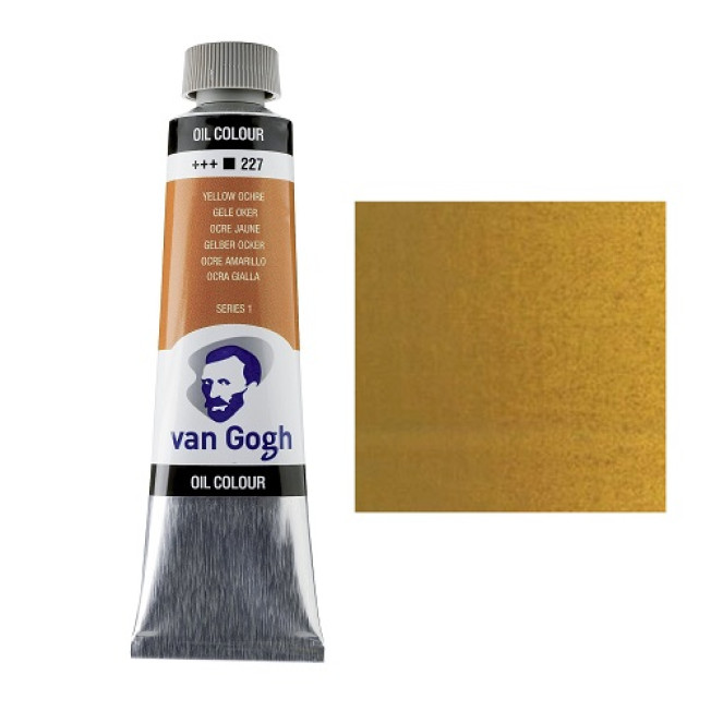Масло "Van Gogh" 40мл, №227 Охра желтая