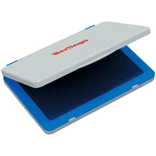 Штемпельная подушка Berlingo 120*90 мм, синяя