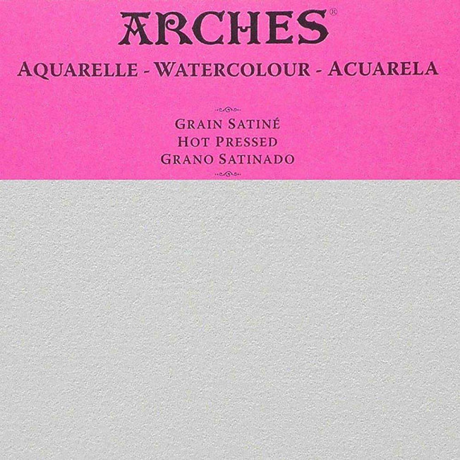 Бумага для акварели  Arches Сатин 300гр хл.100% 56*76см 1795017