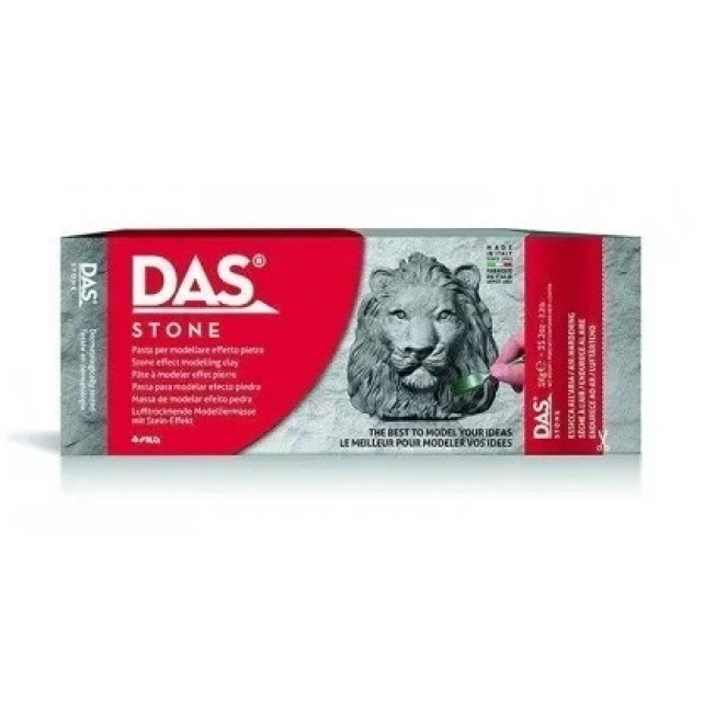 DAS STONE Модельная масса 1000г Серый жемчуг F348200