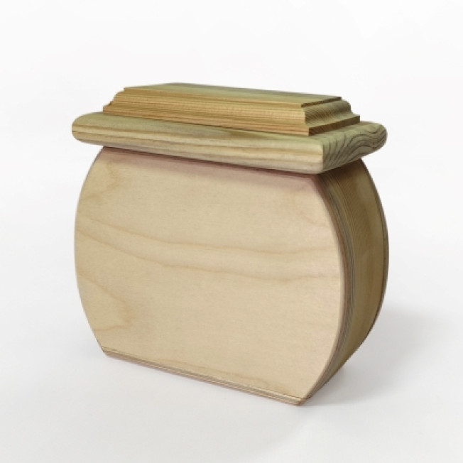 Деревянная заготовка шкатулка высокая