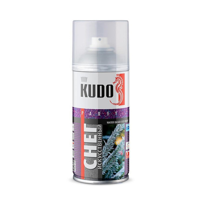 KU-P220 Снег искусственный (на вод. основе) KUDO (210мл)/12