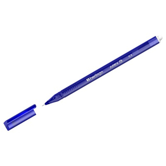 Ручка гелевая стираемая Berlingo Apex E синяя, 0,5мм CG_50212