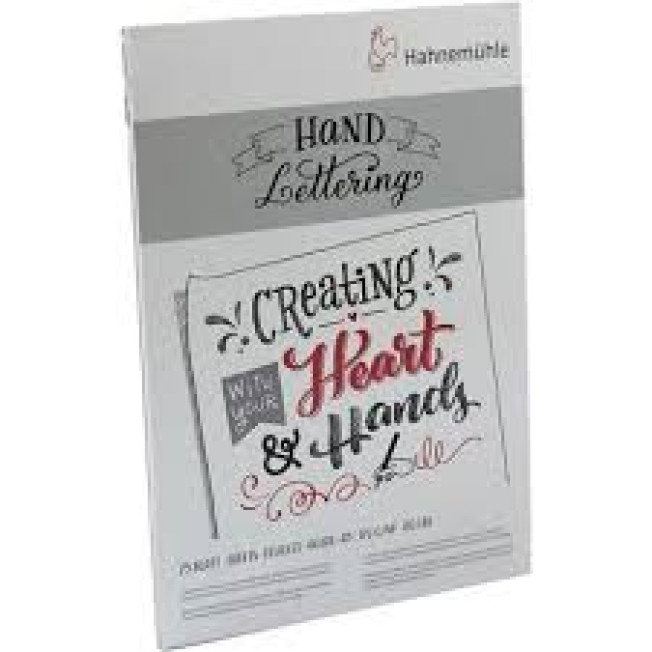 Альбом-склейка для леттеринга "Hand Lettering" 170г/м, А5, 25л Hahnemuhle