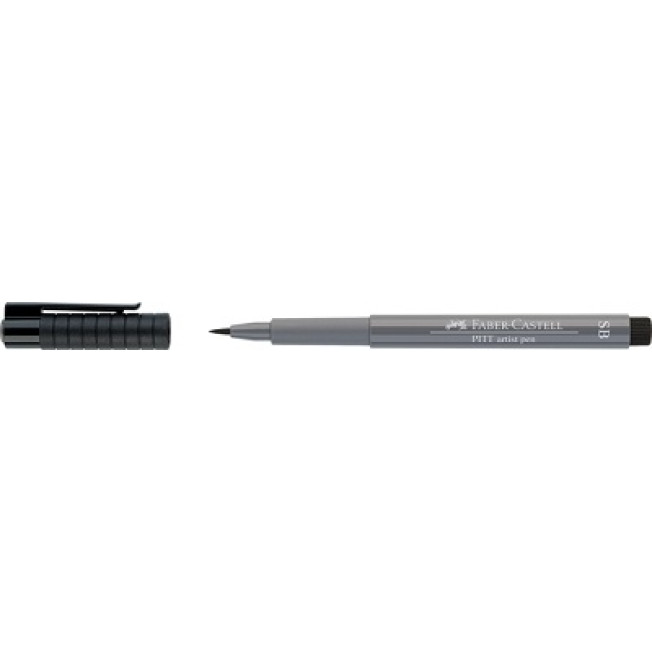 Капиллярные ручки Pitt Artist Pen Soft Brush цвет 233 хол сер 4