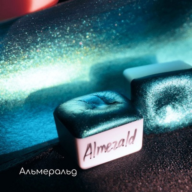 Акварель Альмеральд - Almerald, полукювета Tintura